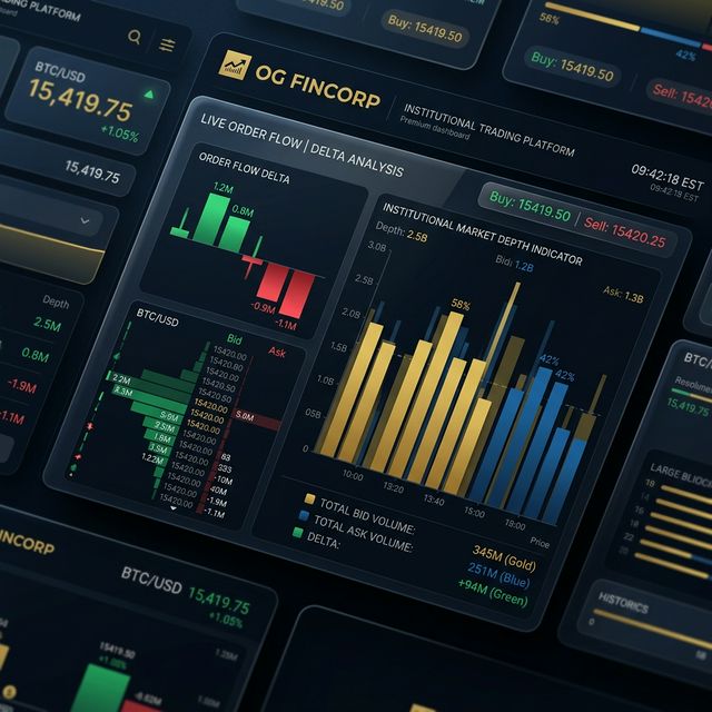 Live Order Flow - OG Platform